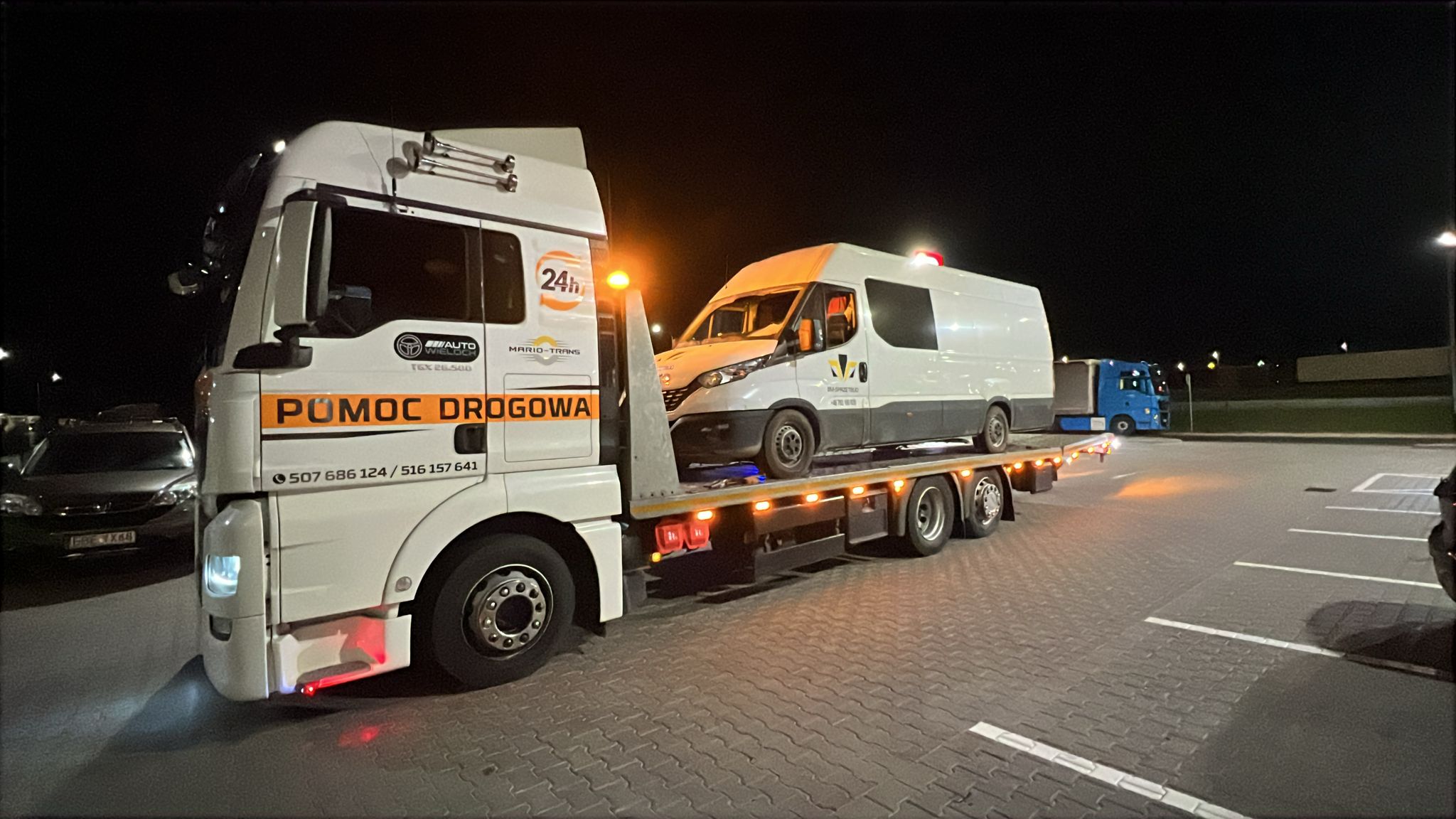 Transport pojazdów Auto Wieloch